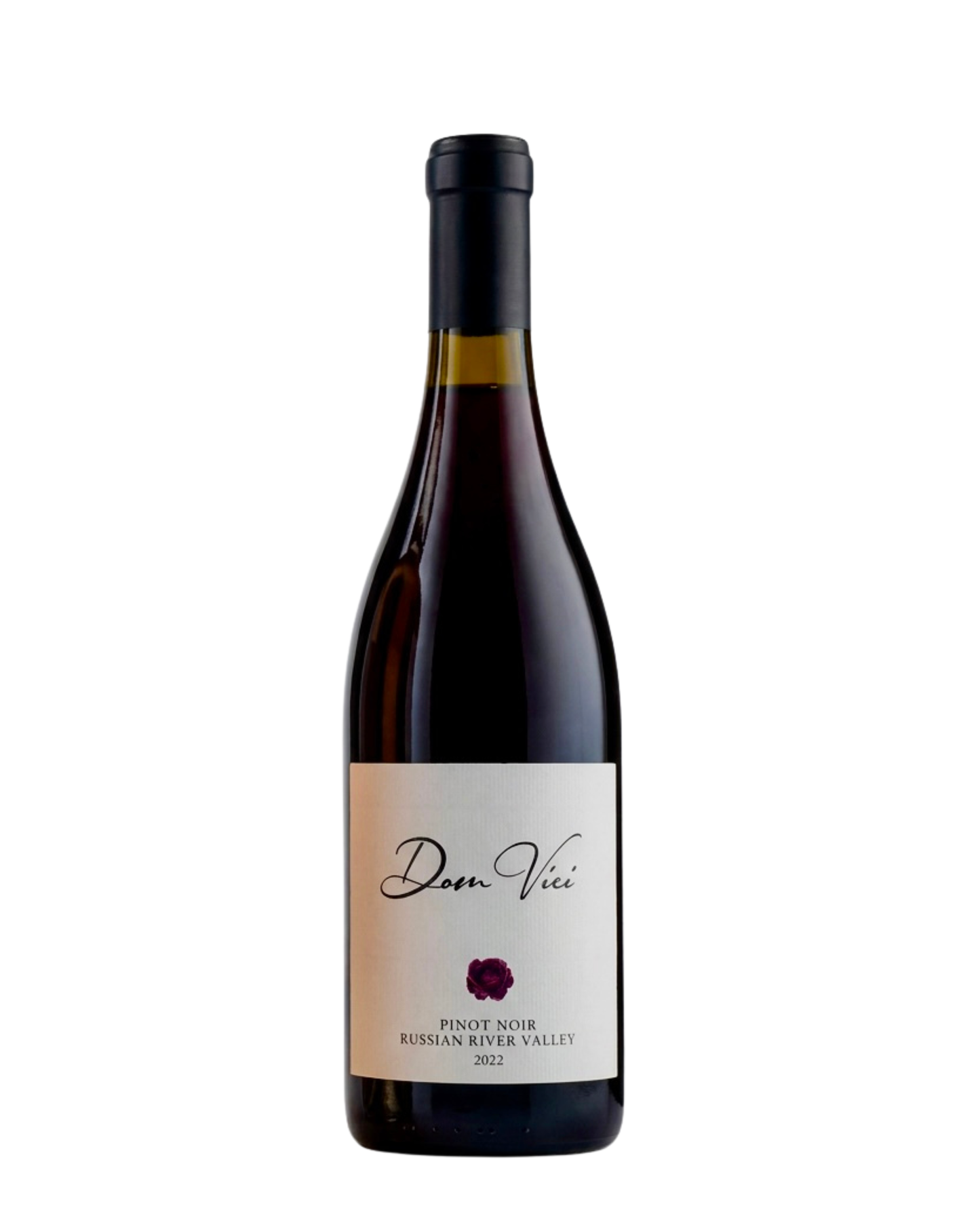 Dom Vici Pinot Noir 2021 bottle — Russian River Valley California red wine by Zaneta Owens