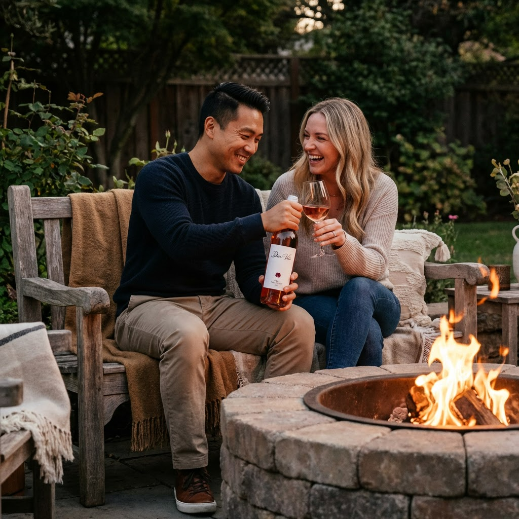 Dom Vici Rosé lifestyle — California rosé for warm-weather entertaining