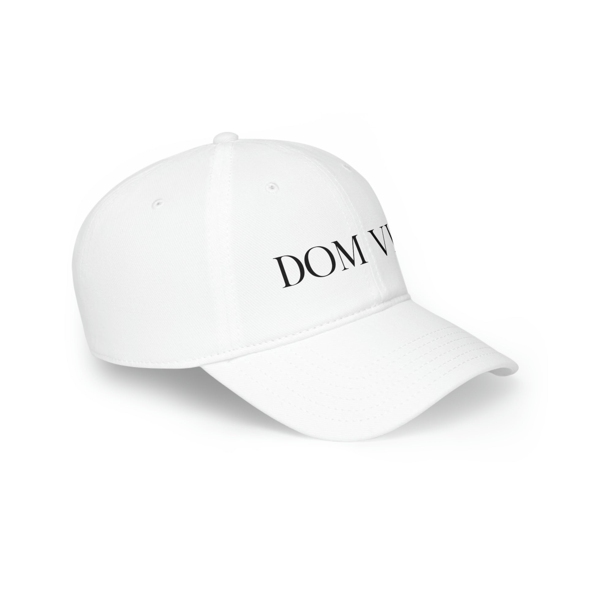 dad cap lower profile designer hat wine black owned california wines